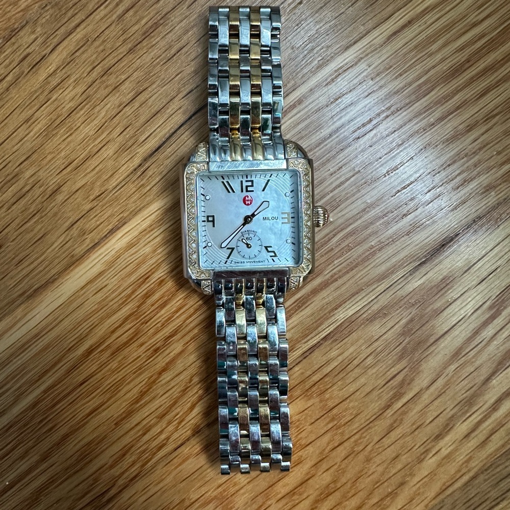 Michele Milou Two-tone Watch
